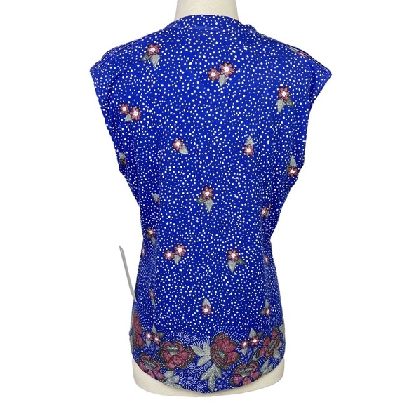 Stitch Fix l Daniel Rainn Caleena Pleated Shoulder Crochet Detail Knit Top, M - Picture 3 of 9